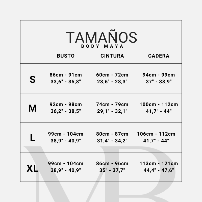 Body Modelador Maya - Cintura más delgada en 3 segundos