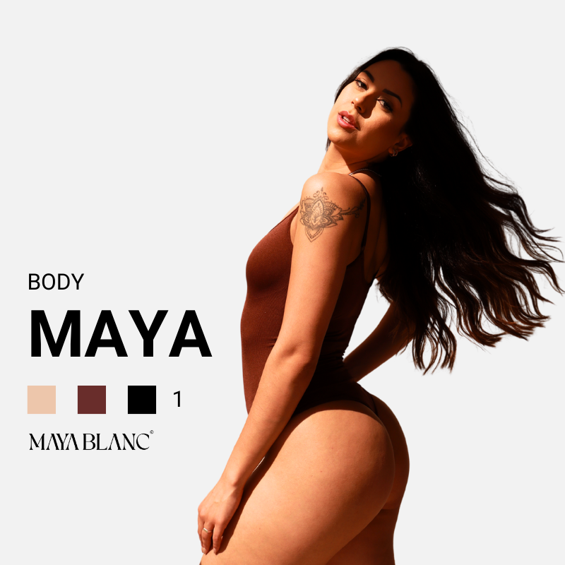 Body Modelador Maya Tanga  - Cintura más delgada en 3 segundos